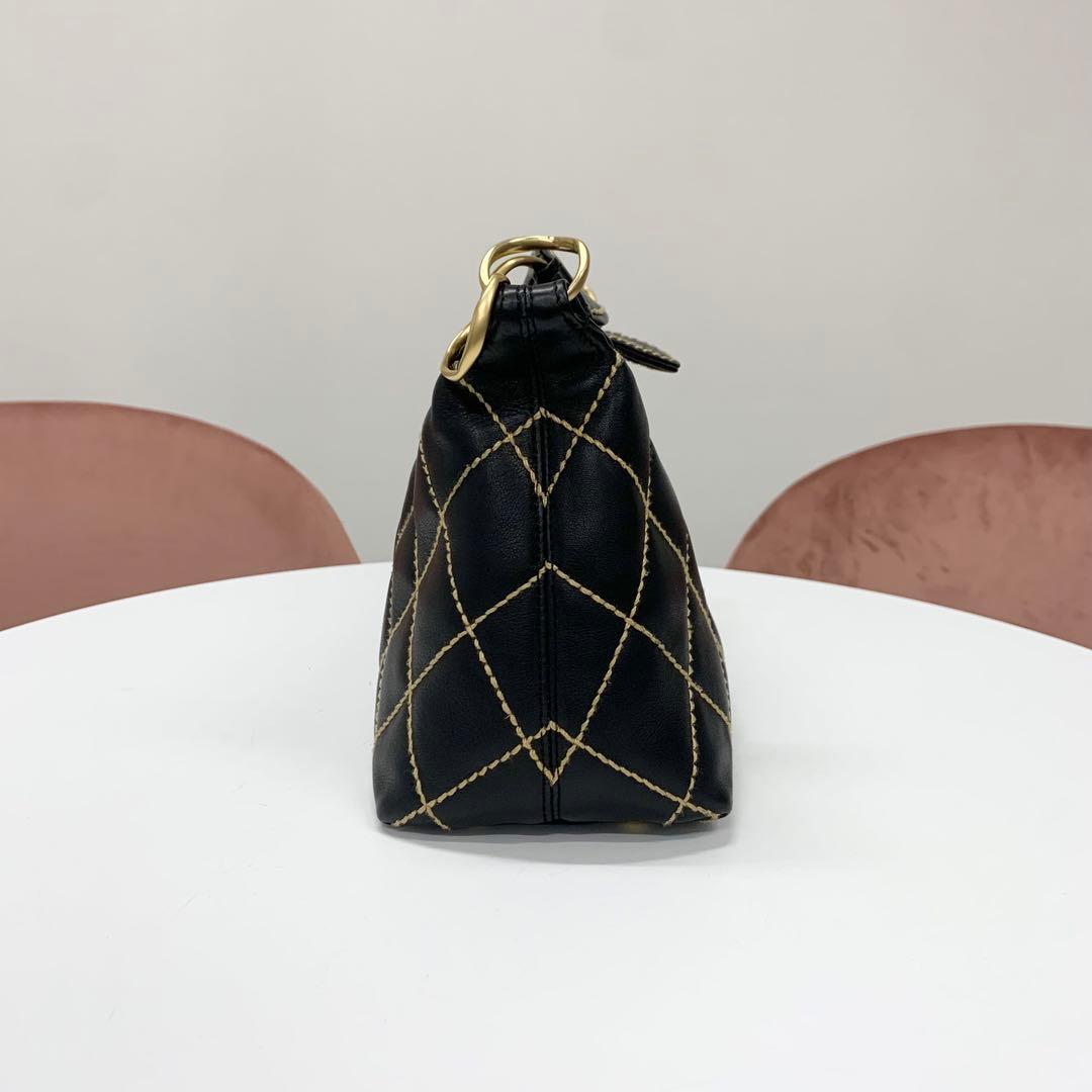 Chanel Wild Stitch CC Logo Shoulder Bag