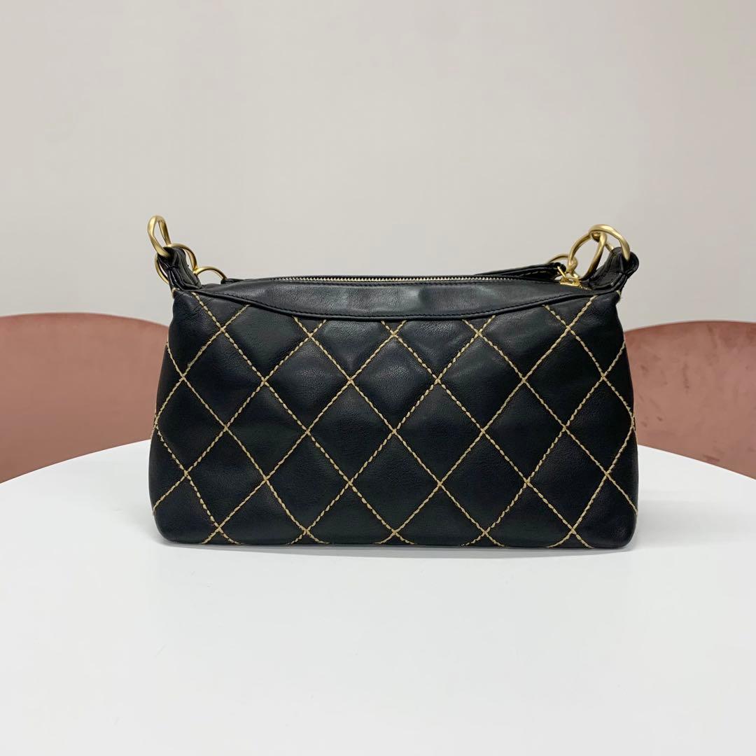 Chanel Wild Stitch CC Logo Shoulder Bag