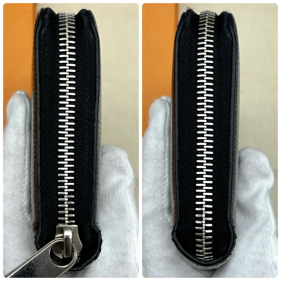Louis Vuitton Epi Zippy Wallet Noir