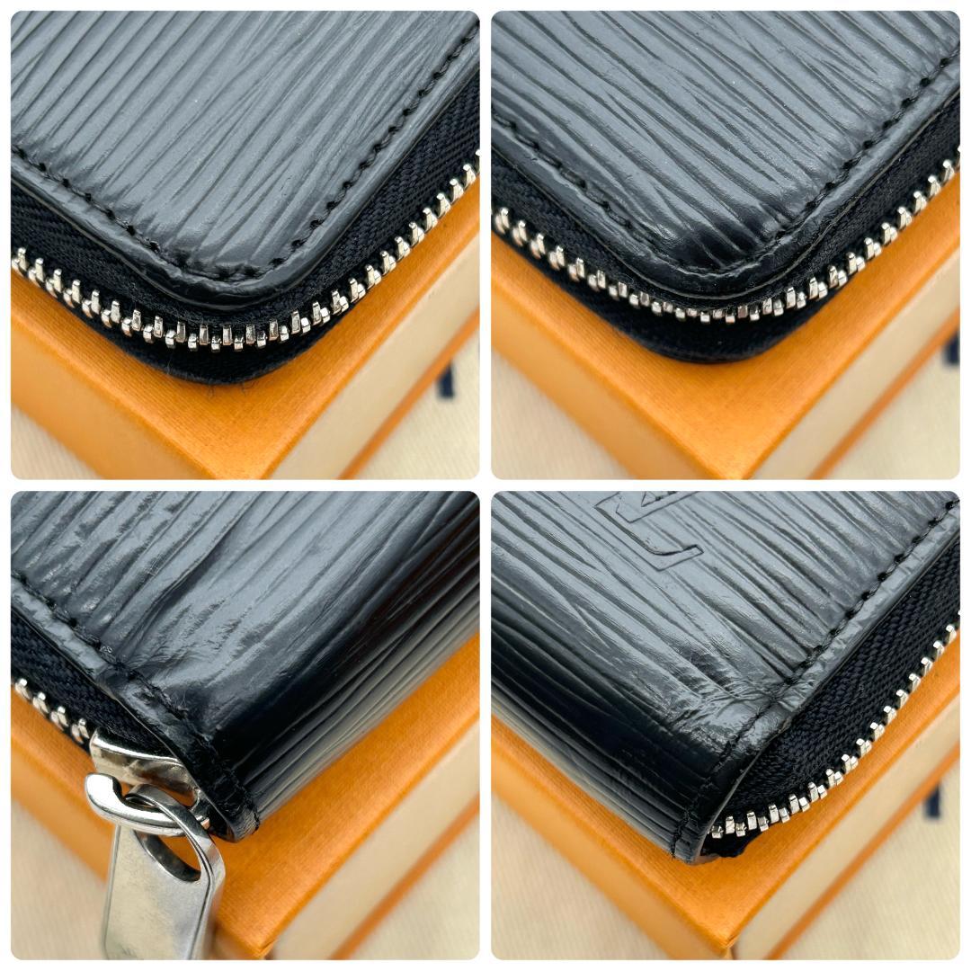 Louis Vuitton Epi Zippy Wallet Noir