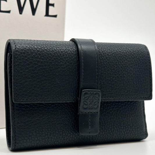 Loewe Slightly Vertical Wallet Small Compact Trifold