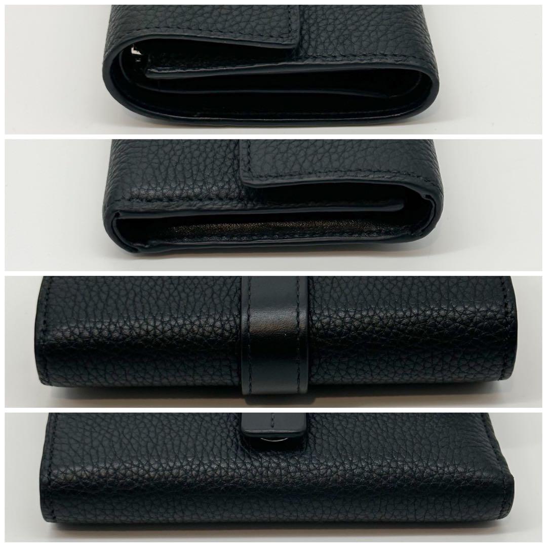 Loewe Slightly Vertical Wallet Small Compact Trifold