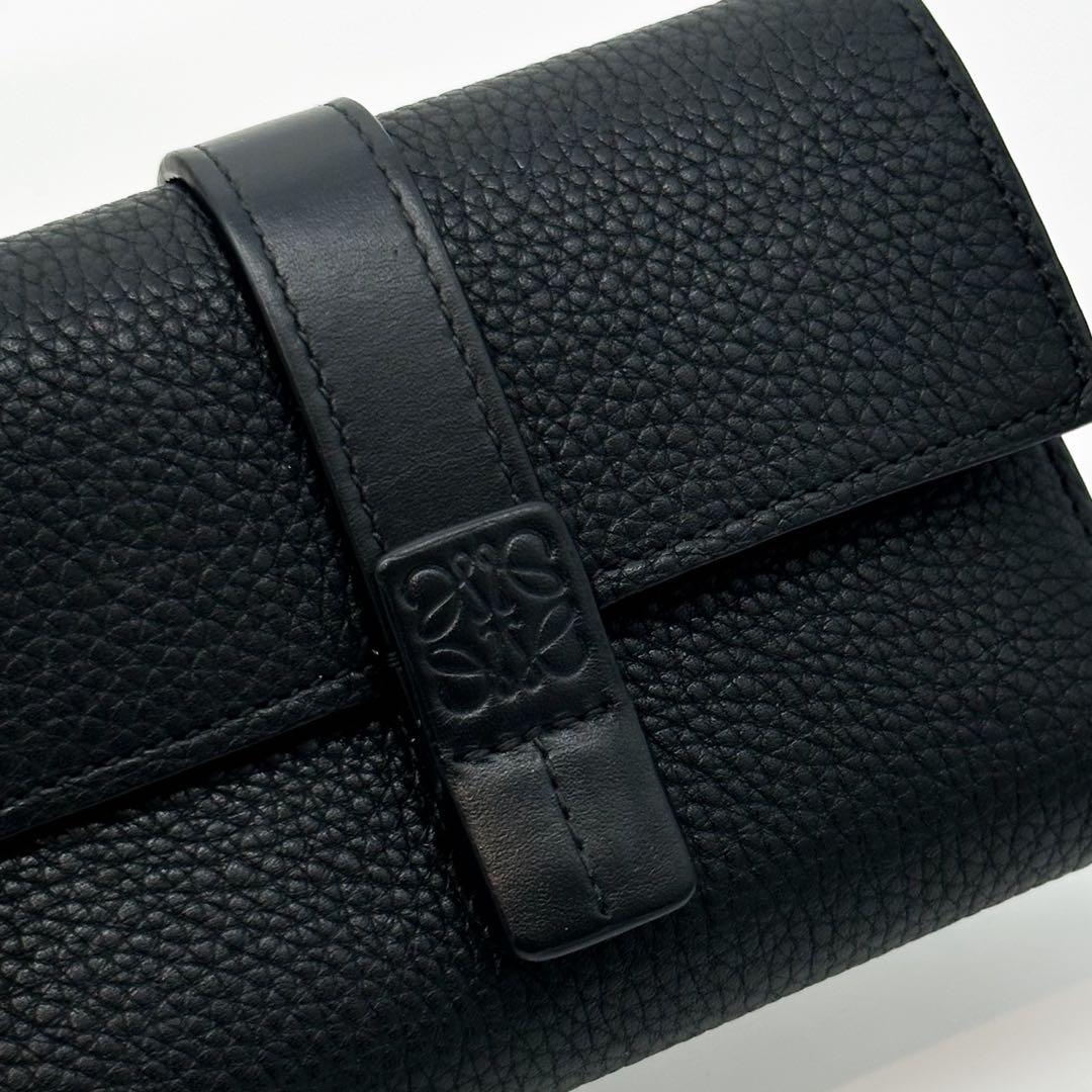 Loewe Slightly Vertical Wallet Small Compact Trifold