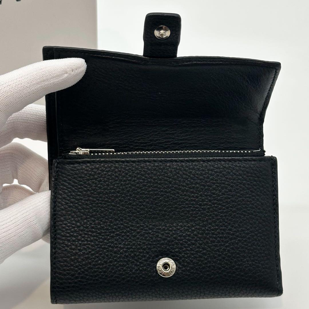Loewe Slightly Vertical Wallet Small Compact Trifold