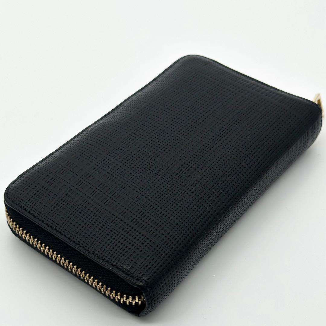Loewe Anagram Round Zip Compact Bifold Small Wallet