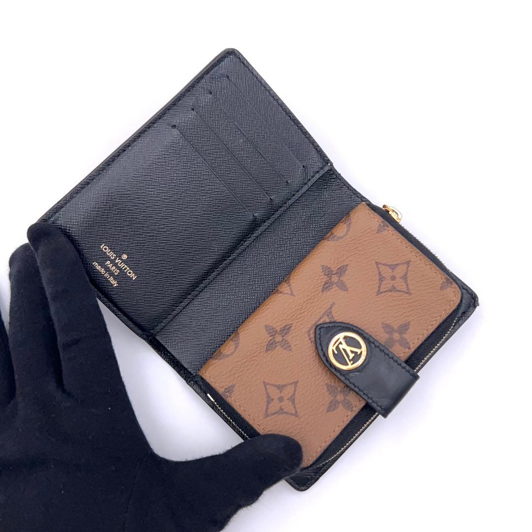 Louis Vuitton Monogram Reverse Portefeuille Juliette Bifold Wallet