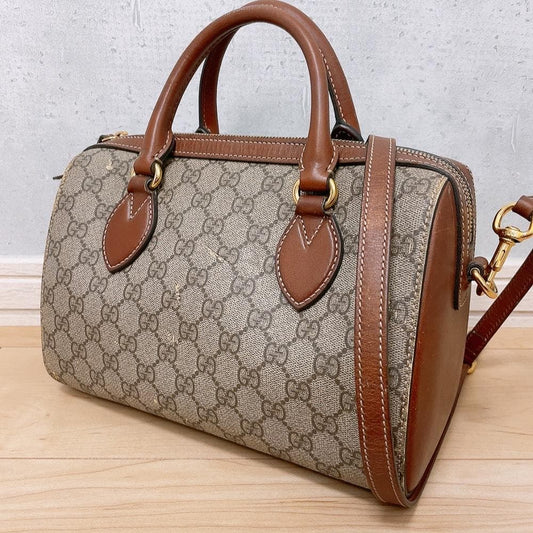 Gucci GG Supreme Boston Bag 2-Way