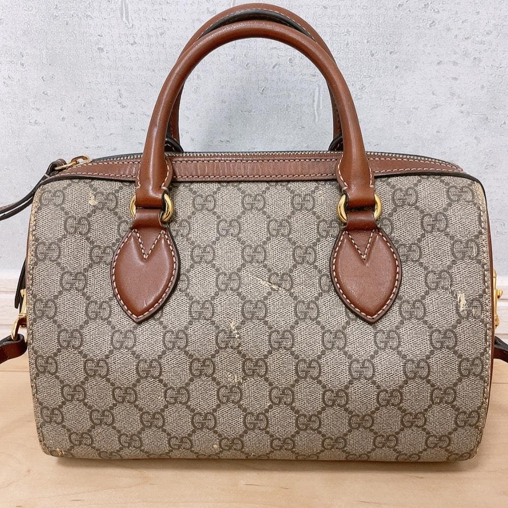 Gucci GG Supreme Boston Bag 2-Way