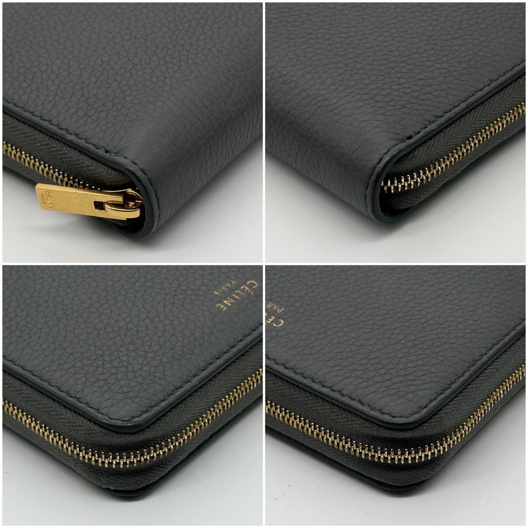 Celine Zipped Wallet Compact Coin Purse