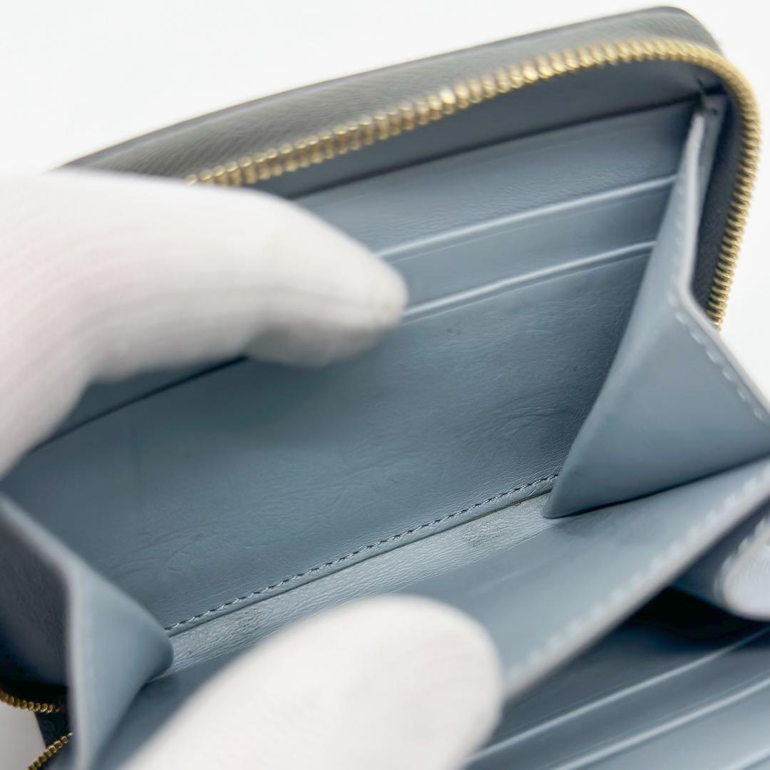 Celine Zipped Wallet Compact Coin Purse