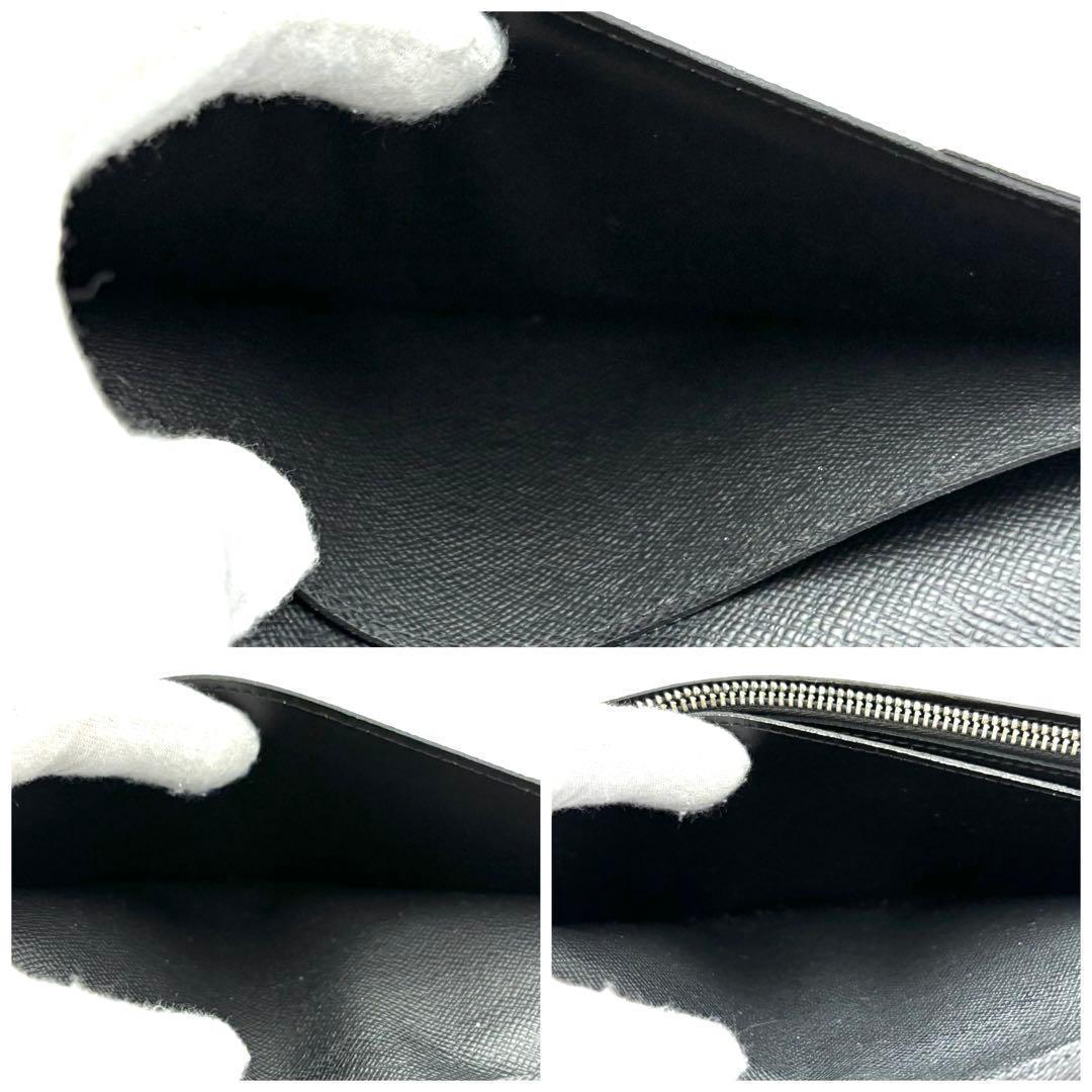 Louis Vuitton Wallet Epi Portefeuille Brazza Black