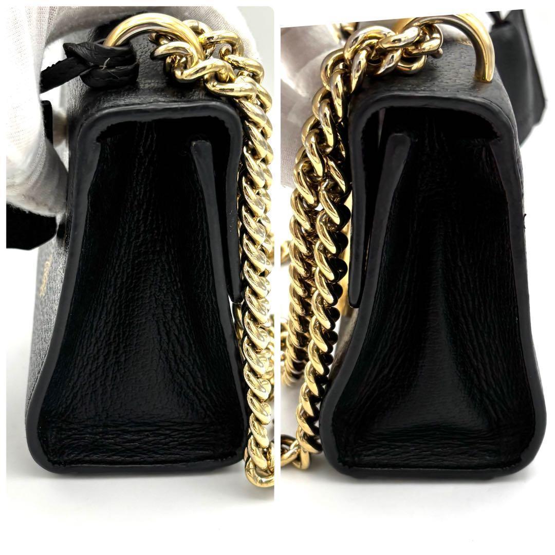 Gucci Padlock Star Black Che Hmmshoulder Handbag