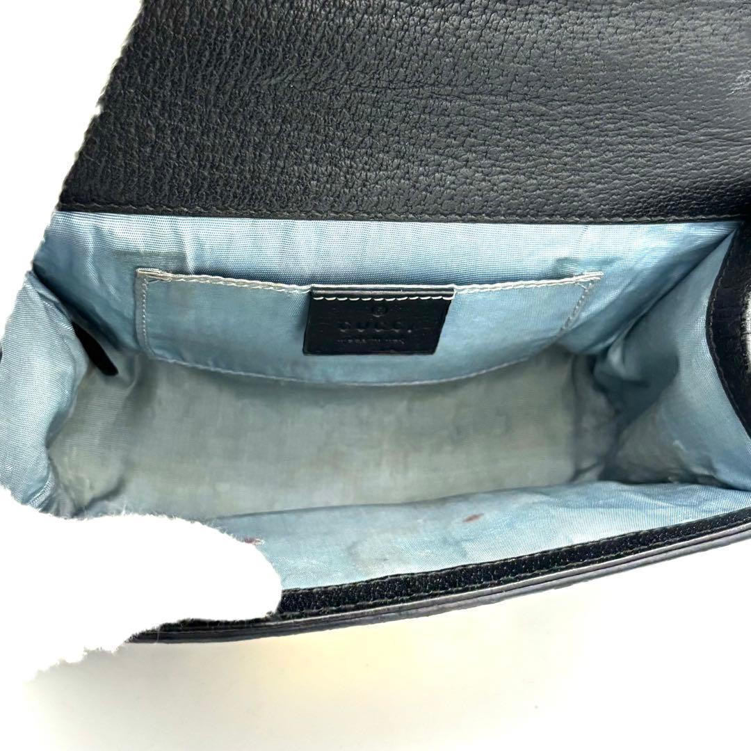 Gucci Padlock Star Black Che Hmmshoulder Handbag