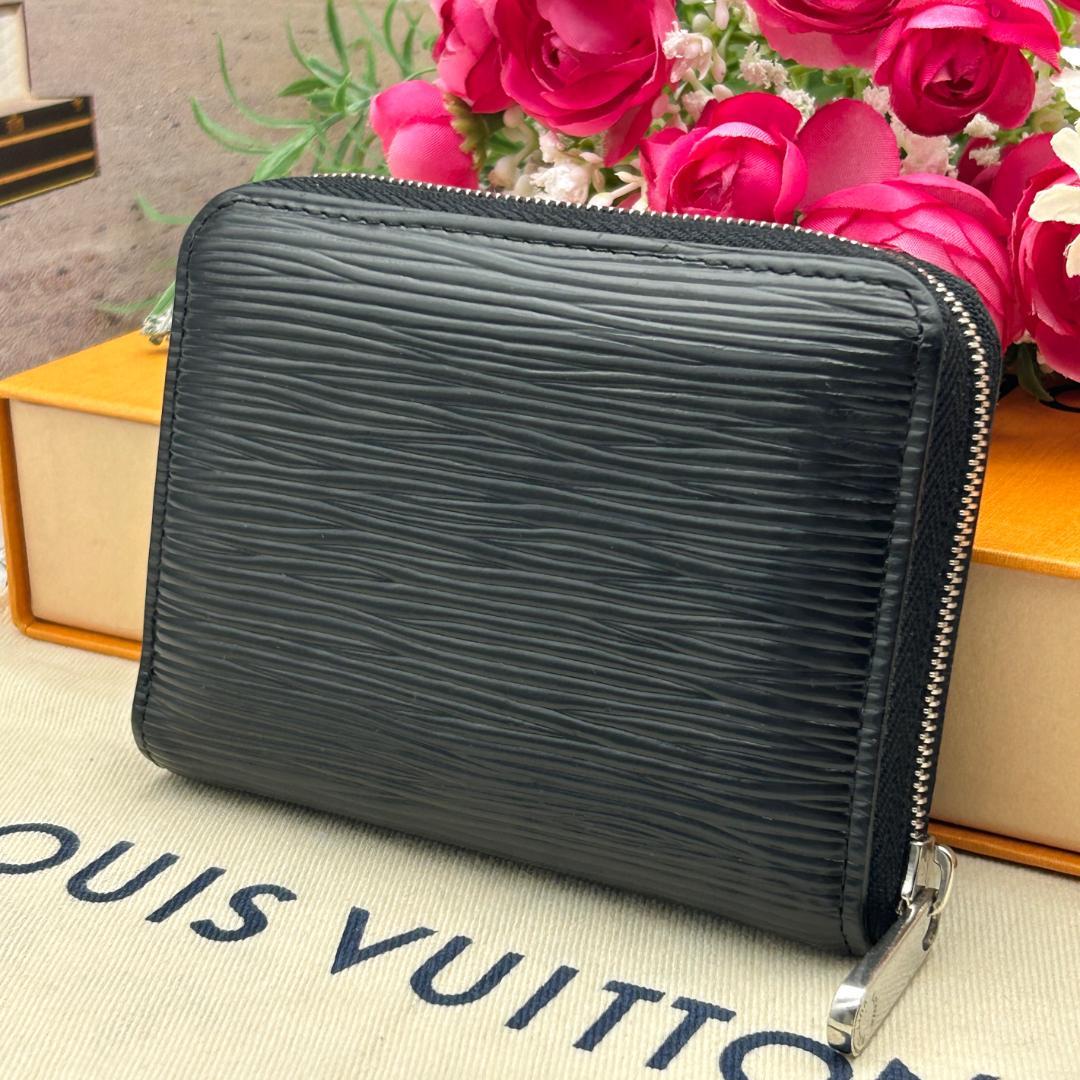 Louis Vuitton Epi Black Zippy Coin Purse Mini