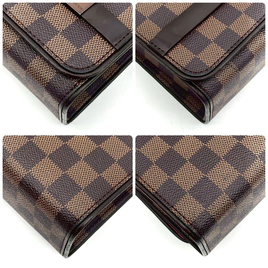 Louis Vuitton Damier Ebene Tribeca Long Shoulder Bag