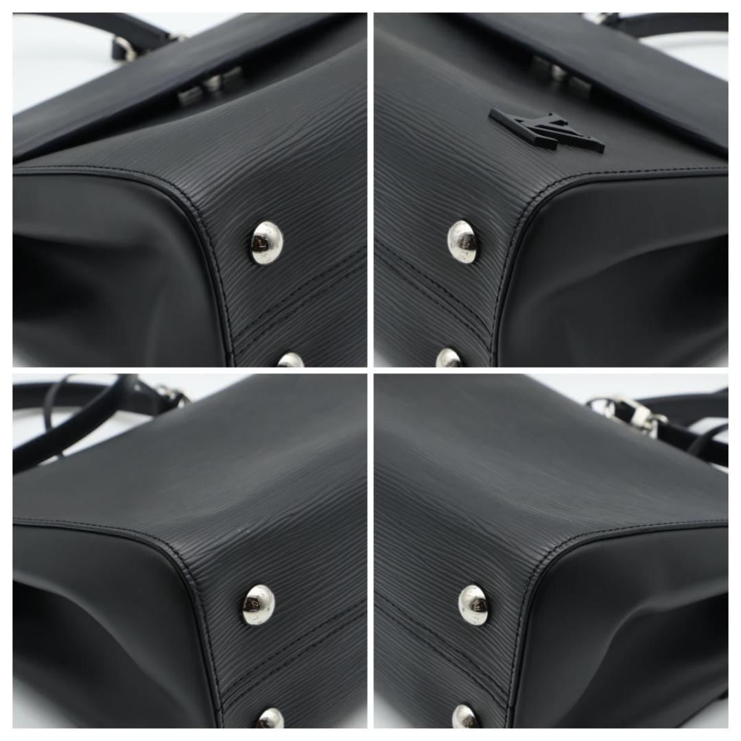 Louis Vuitton Cluny Mm Epi 2-Way Shoulder Bag Black