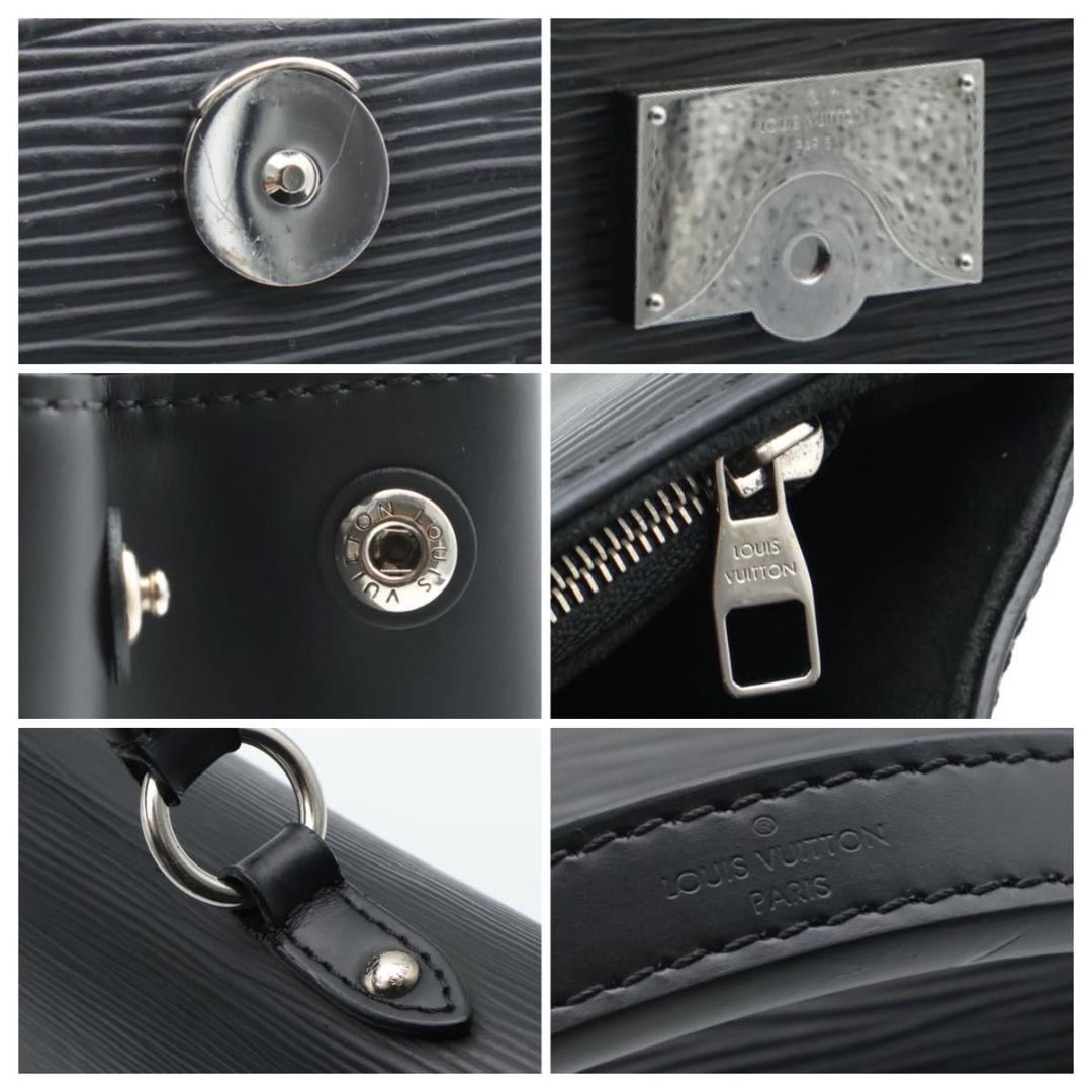 Louis Vuitton Cluny Mm Epi 2-Way Shoulder Bag Black