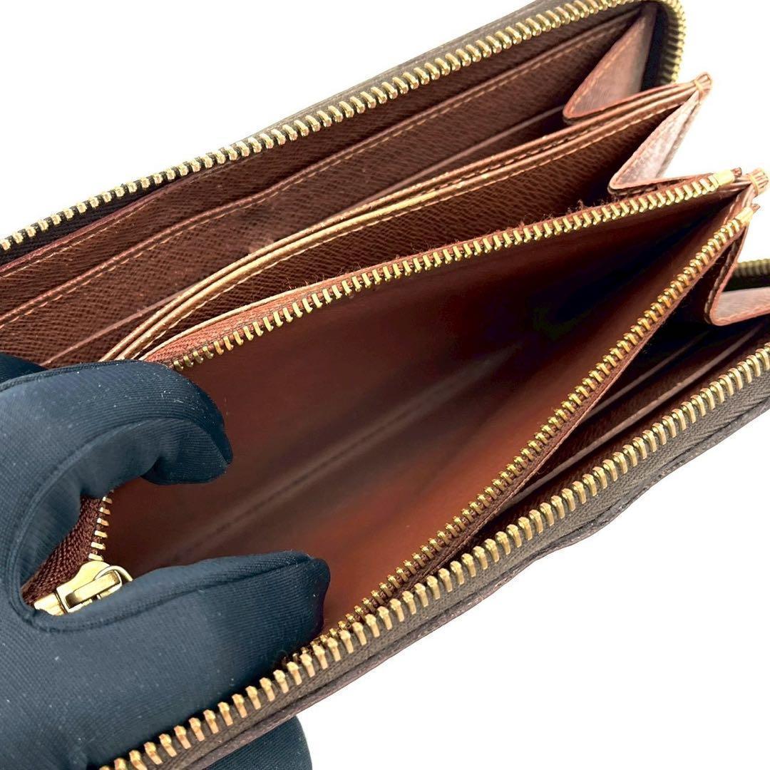 Louis Vuitton Monogram Zippy Wallet Zip Around