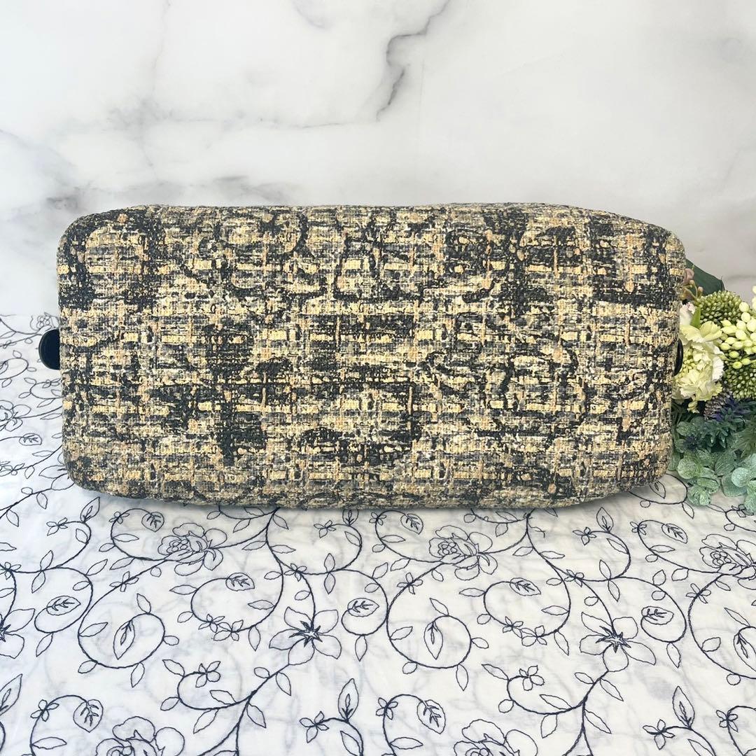 Chanel Canvas Icon Clover Shoulder Bag
