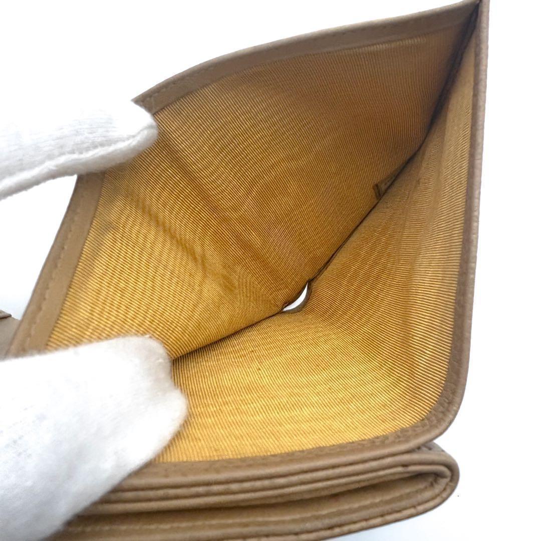 Chanel Wallet Coco Stitch Caviar Hook Trifold