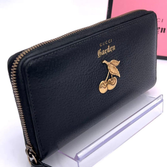 Gucci Wallet Black Leather