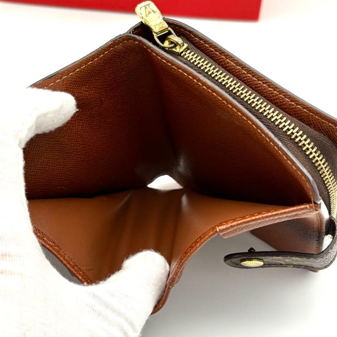 Louis Vuitton Wallet Monogram Compact Zip Brown