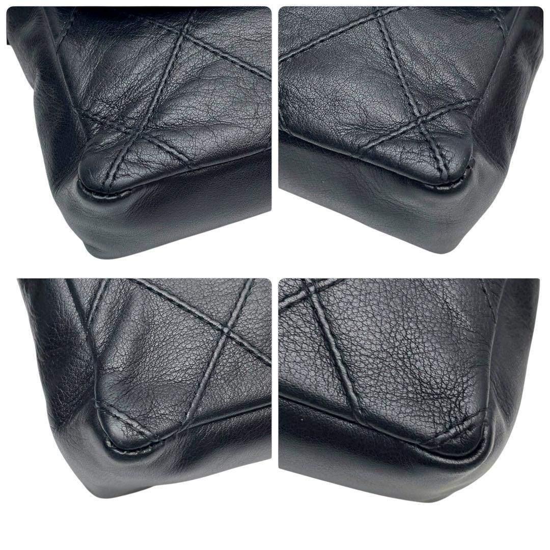 Chanel Quilted Bicolor Waist Shoulder Bag Pouch