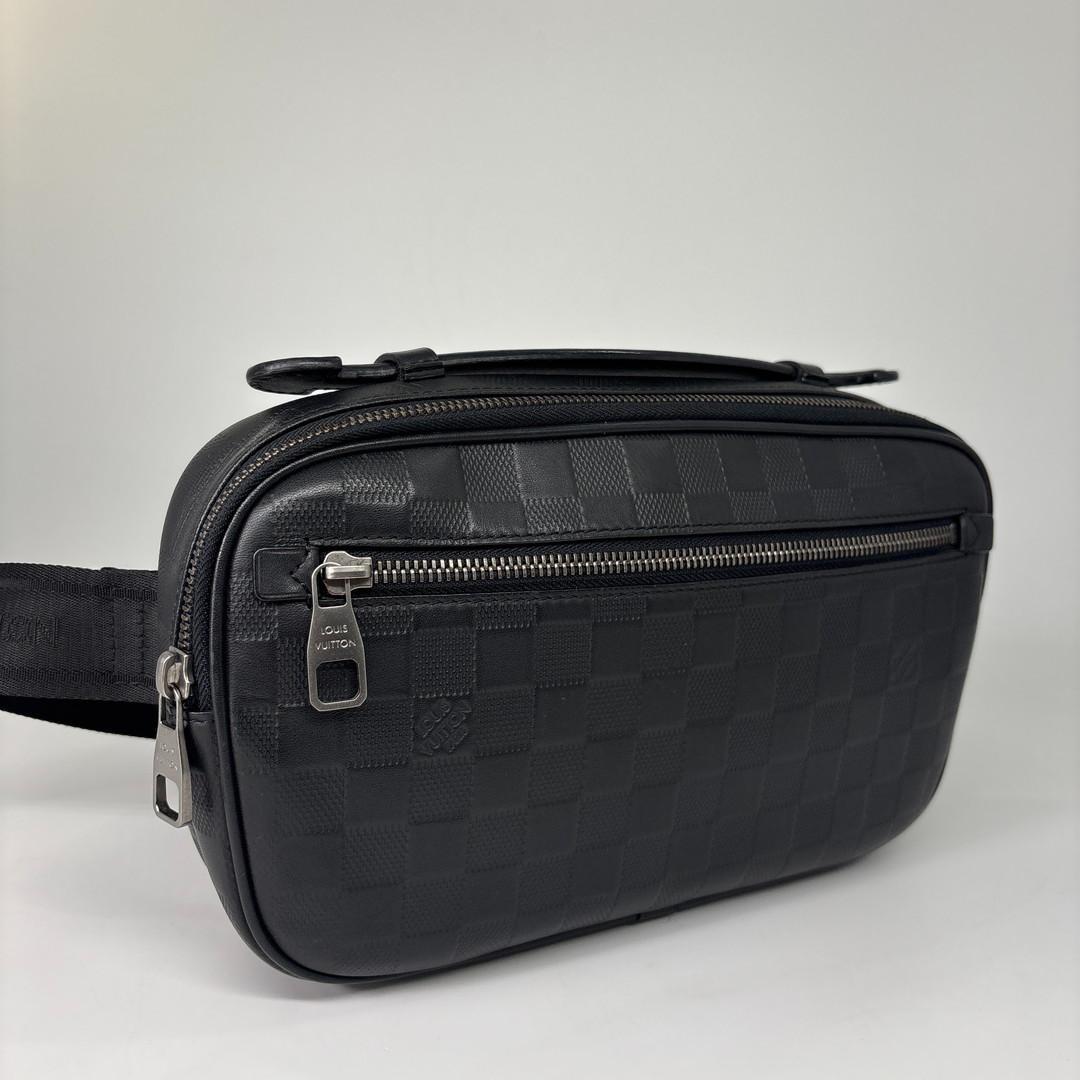 Louis Vuitton Damier Infini Ambler Black Belt Bag
