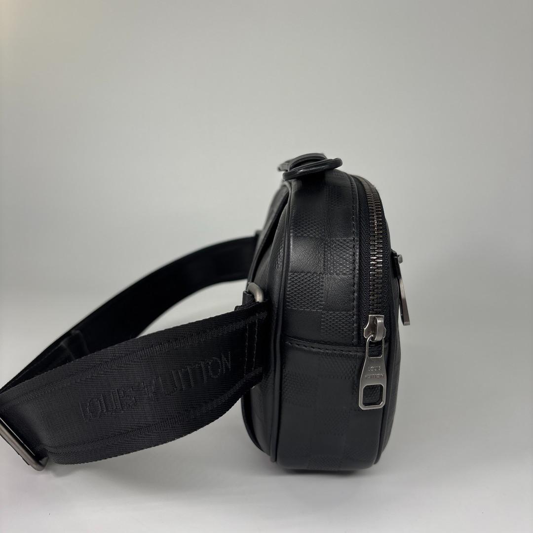 Louis Vuitton Damier Infini Ambler Black Belt Bag