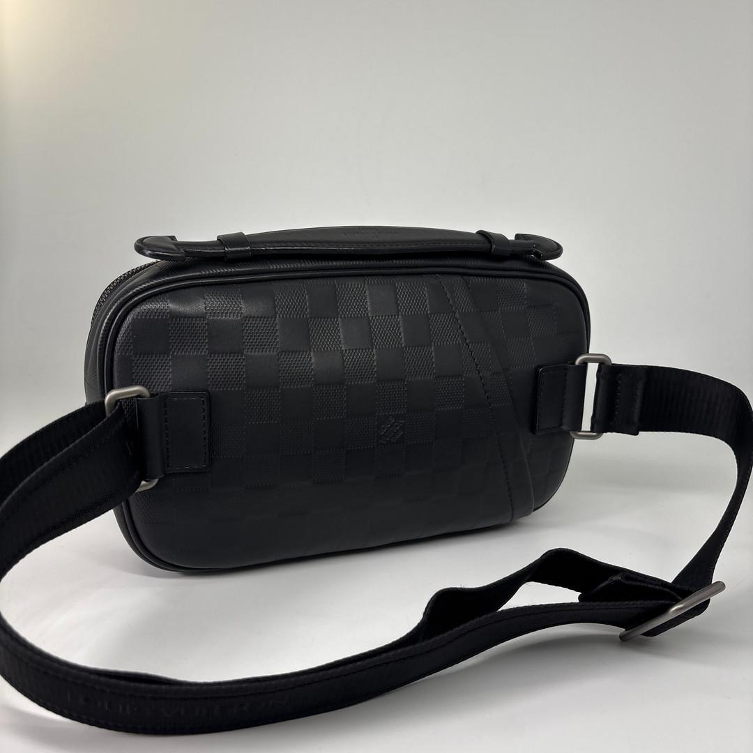 Louis Vuitton Damier Infini Ambler Black Belt Bag