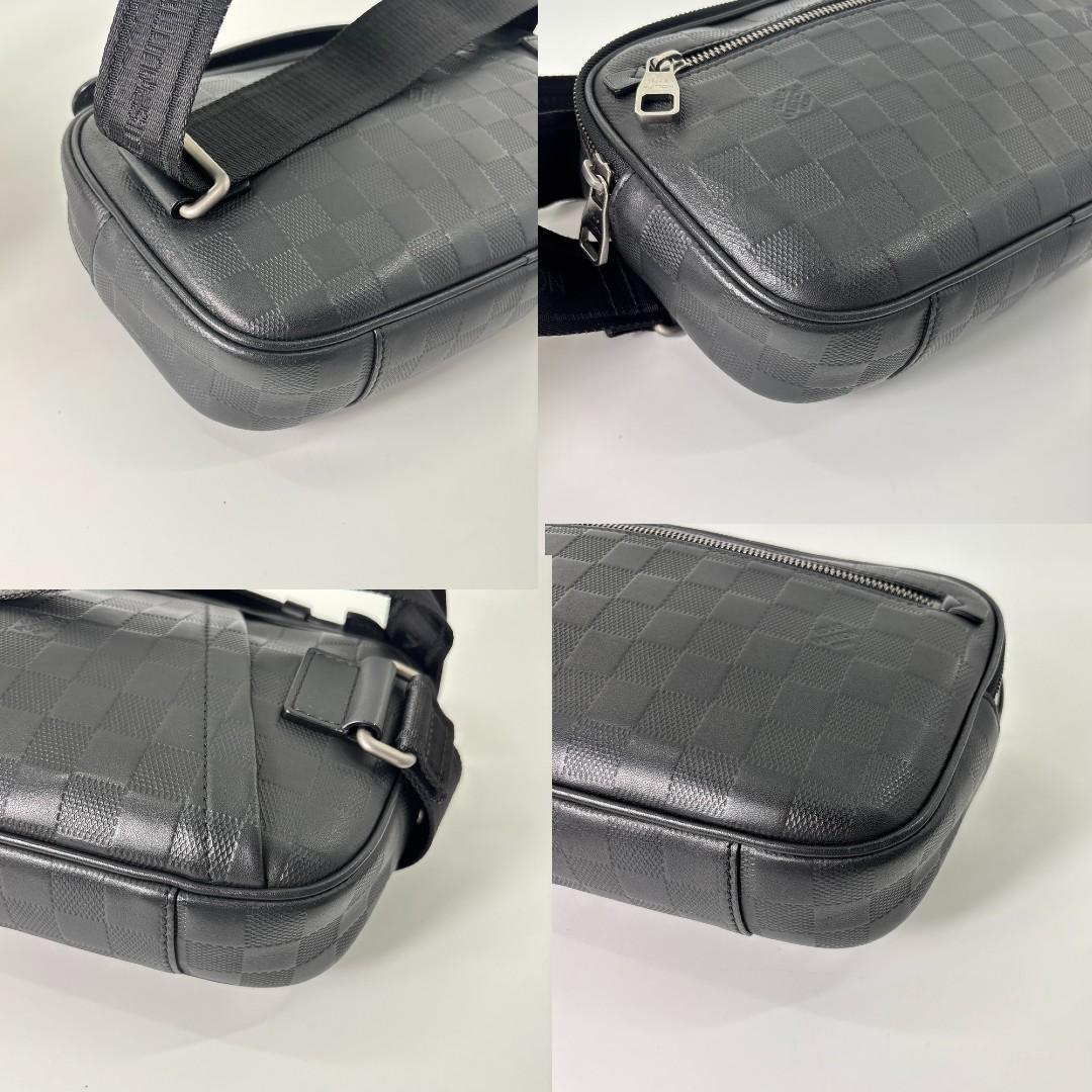 Louis Vuitton Damier Infini Ambler Black Belt Bag