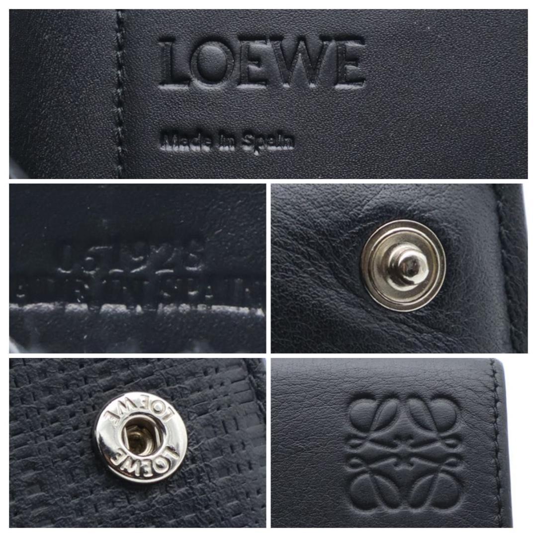 Loewe Wallet Compact to Black Anagram
