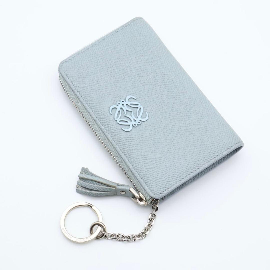 Loewe Anagram Tree Ring Card Case Blue