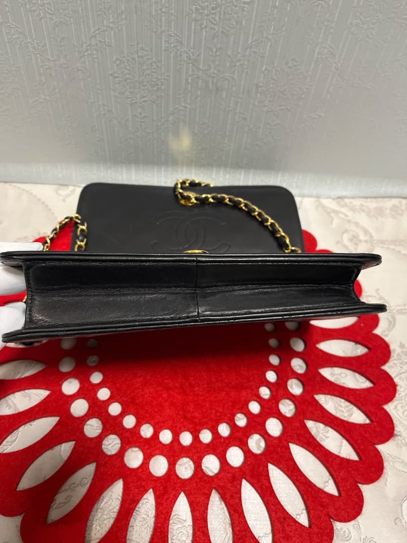 Chanel Quilted Chain Shoulder Lambskin